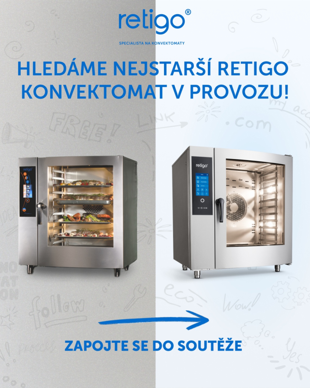 Hledáme nejstarší Retigo konvektomat v provozu!